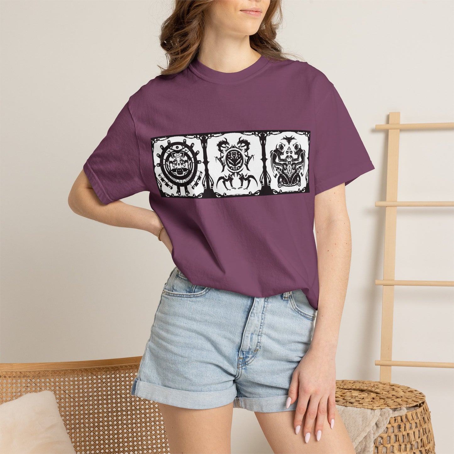 Mythic Tiles Graphic T-Shirt