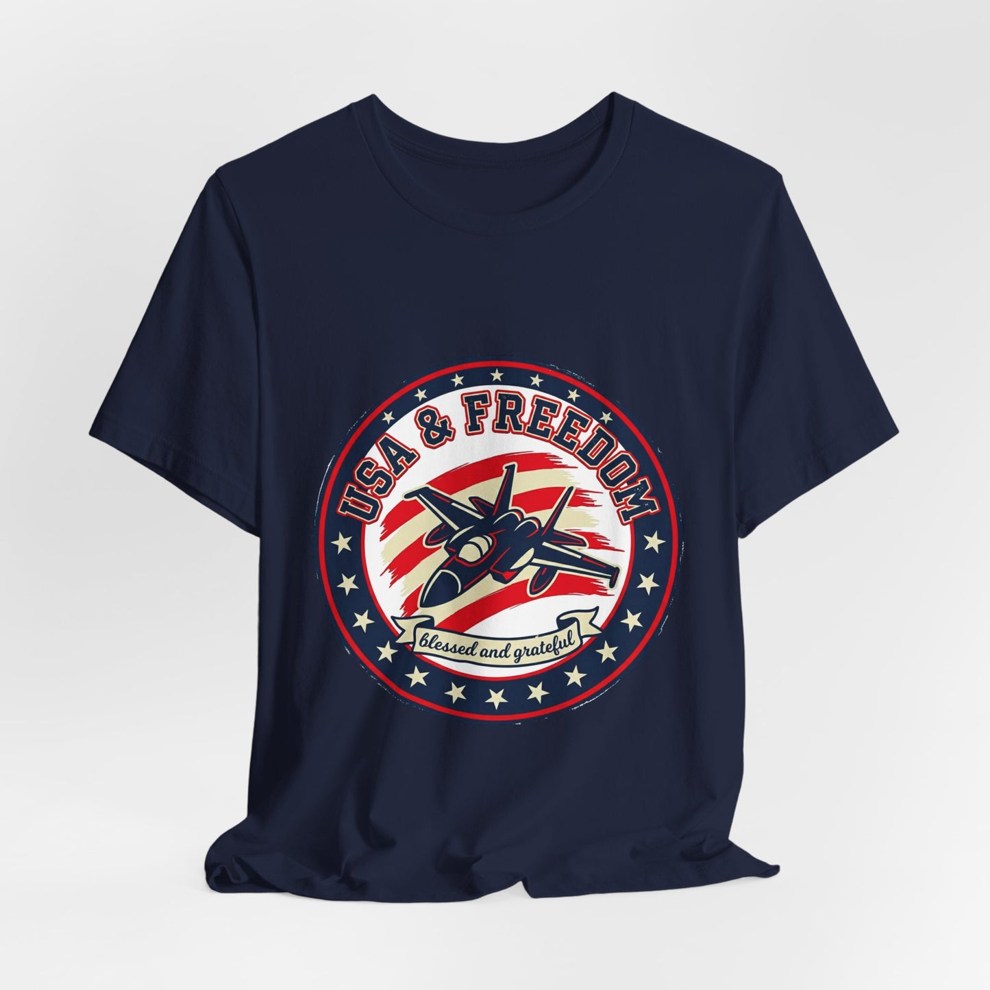 USA & Freedom T-Shirt | faith-based patriotic, vintage Americana