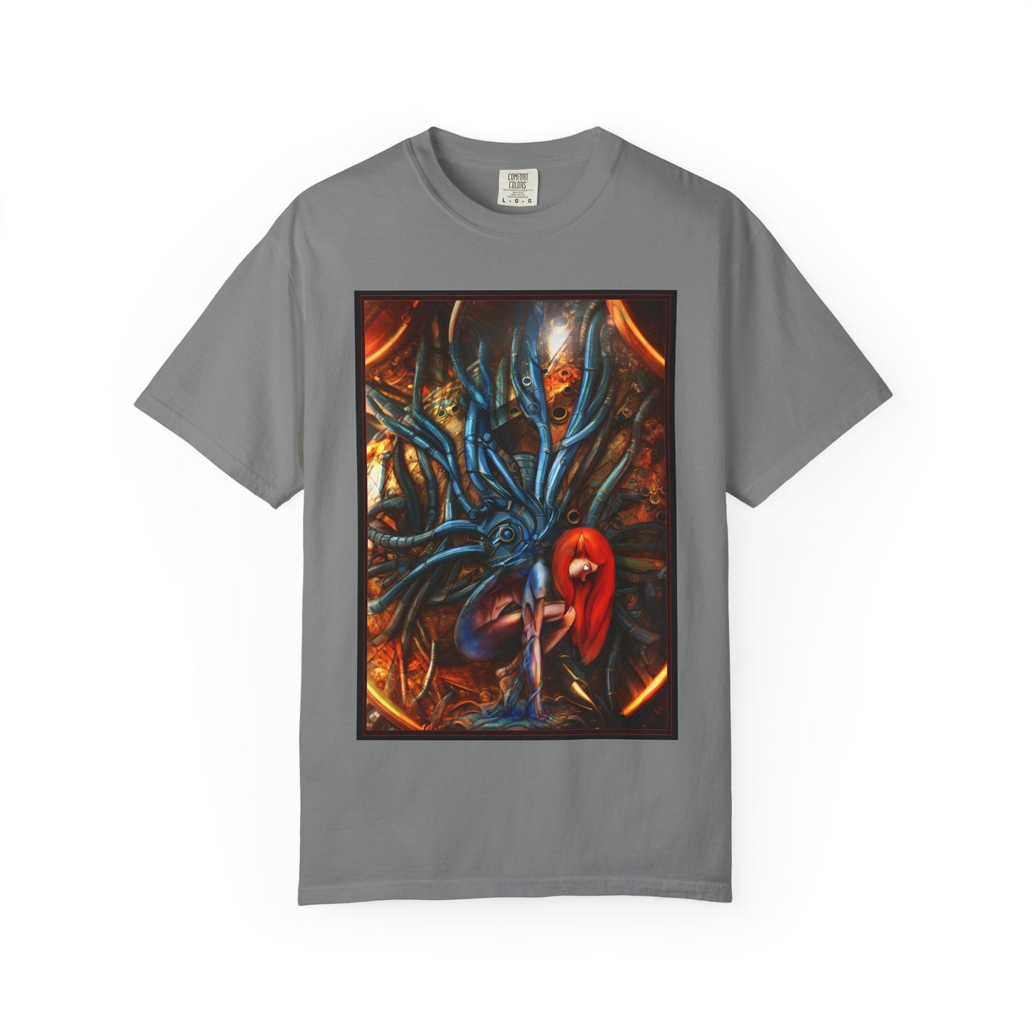 Horror Octopus Art T-Shirt — Surreal Cthulhu-Inspired Graphic Tee