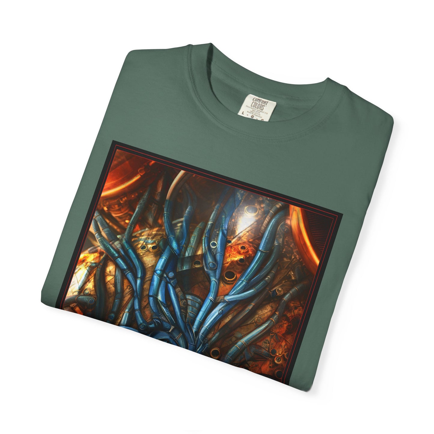 Horror Octopus Art T-Shirt — Surreal Cthulhu-Inspired Graphic Tee