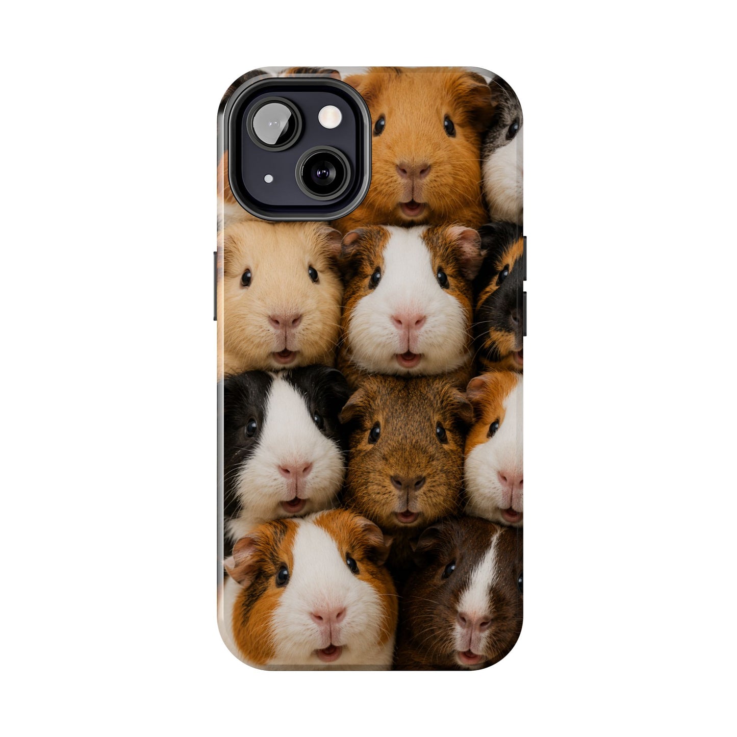 Guinea Pig Collage Tough Phone Case — Cute Small Pet Protective Phone Cover
