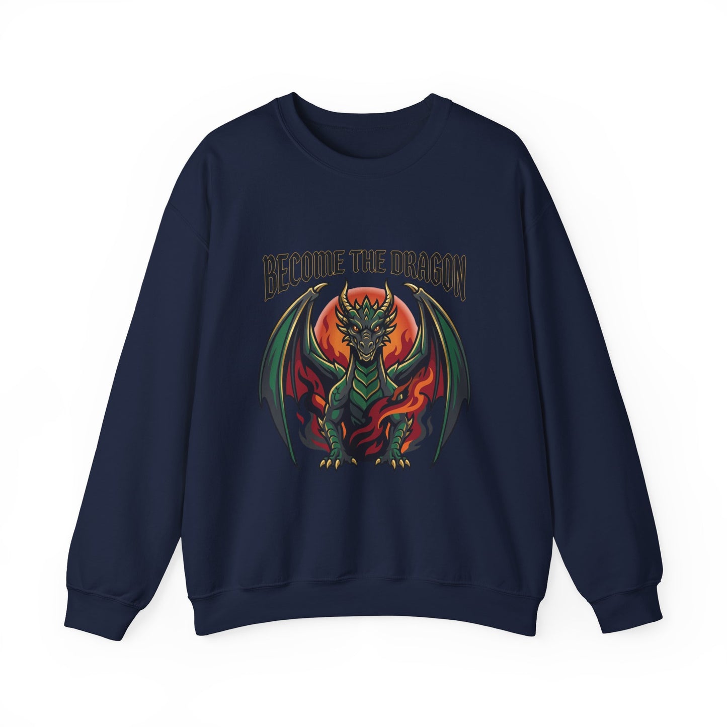 Become the Dragon Sweatshirt | dragon, fantasy art, tattoo style