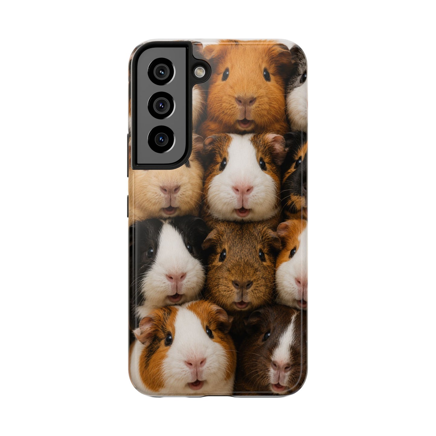 Guinea Pig Collage Tough Phone Case — Cute Small Pet Protective Phone Cover
