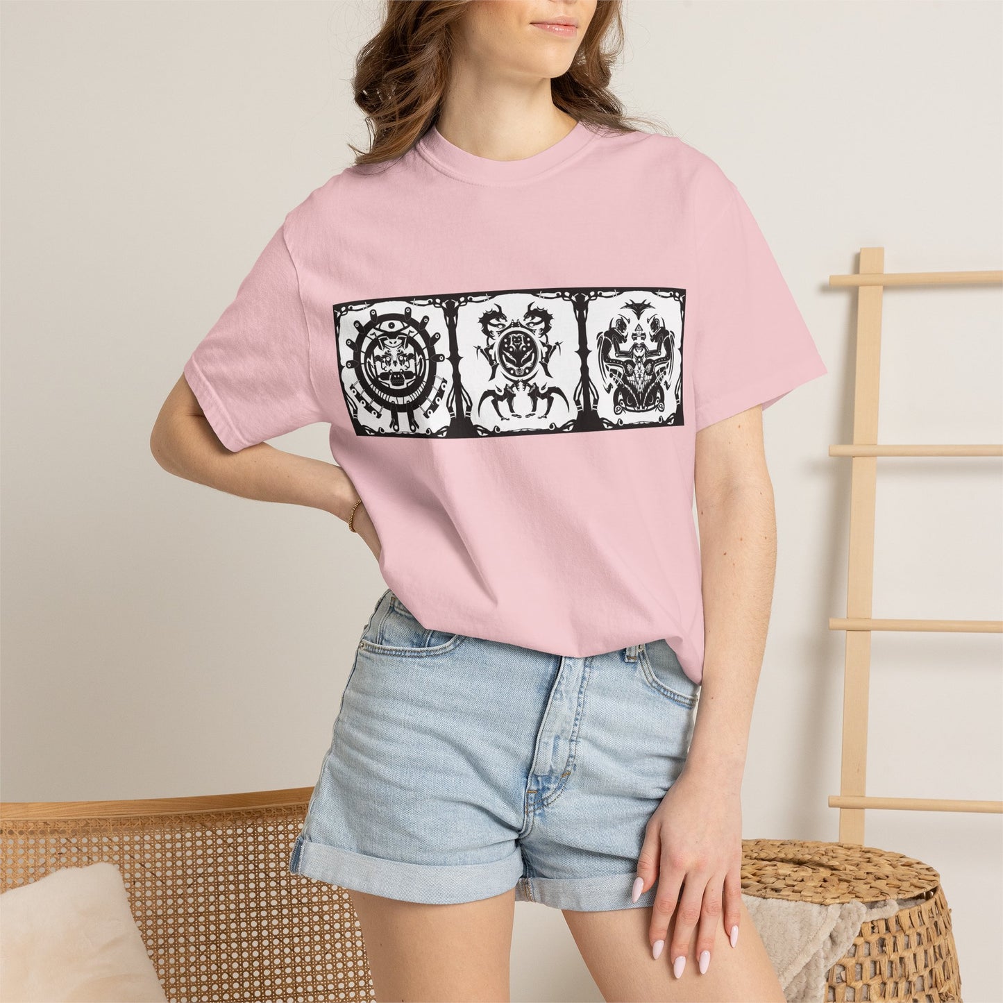 Mythic Tiles Graphic T-Shirt