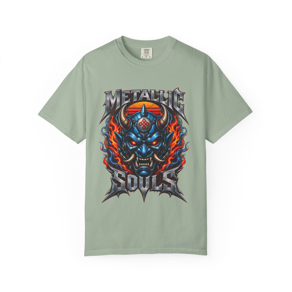 Metallic Souls Demon Skull T-Shirt