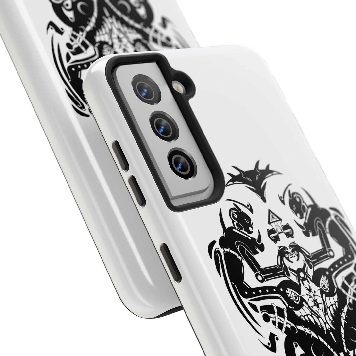 Viking Knotwork Tough Phone Case — Norse Warrior Tribal Design