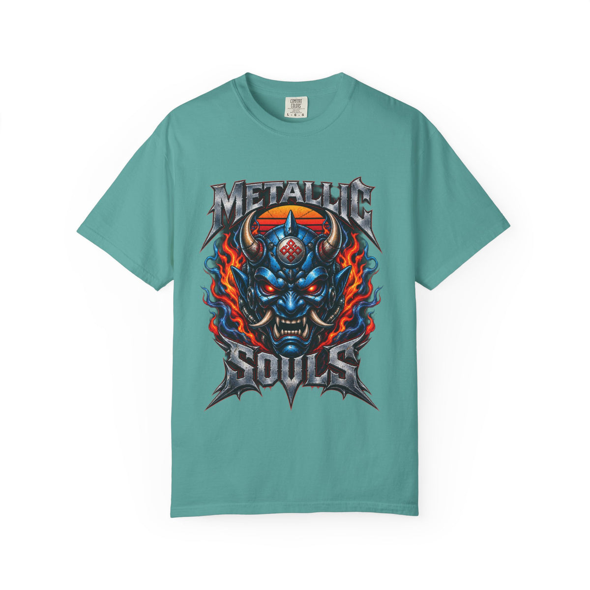 Metallic Souls Demon Skull T-Shirt