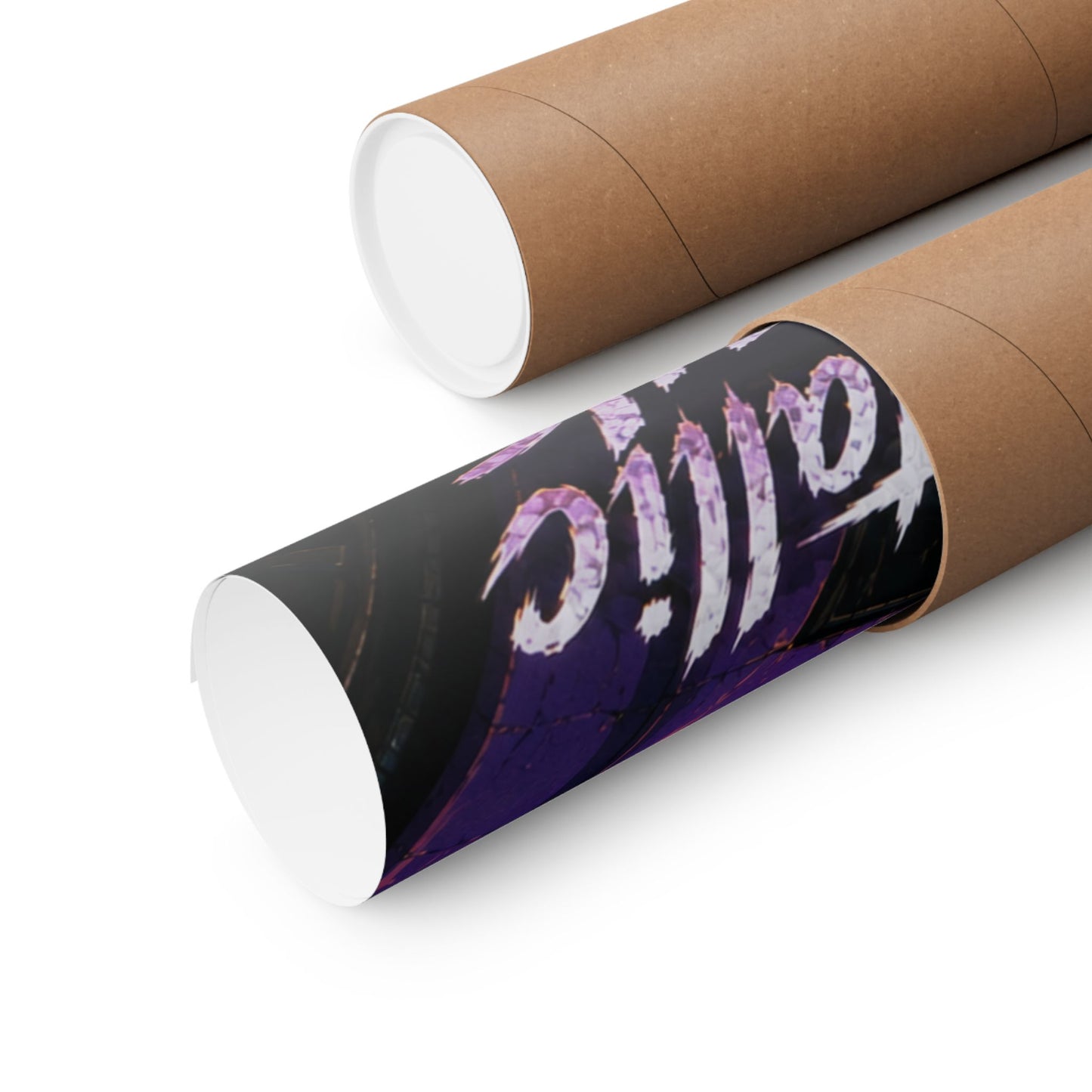 Metallic Souls Anime Poster — "Metallic Souls" Matte Vertical Art Print