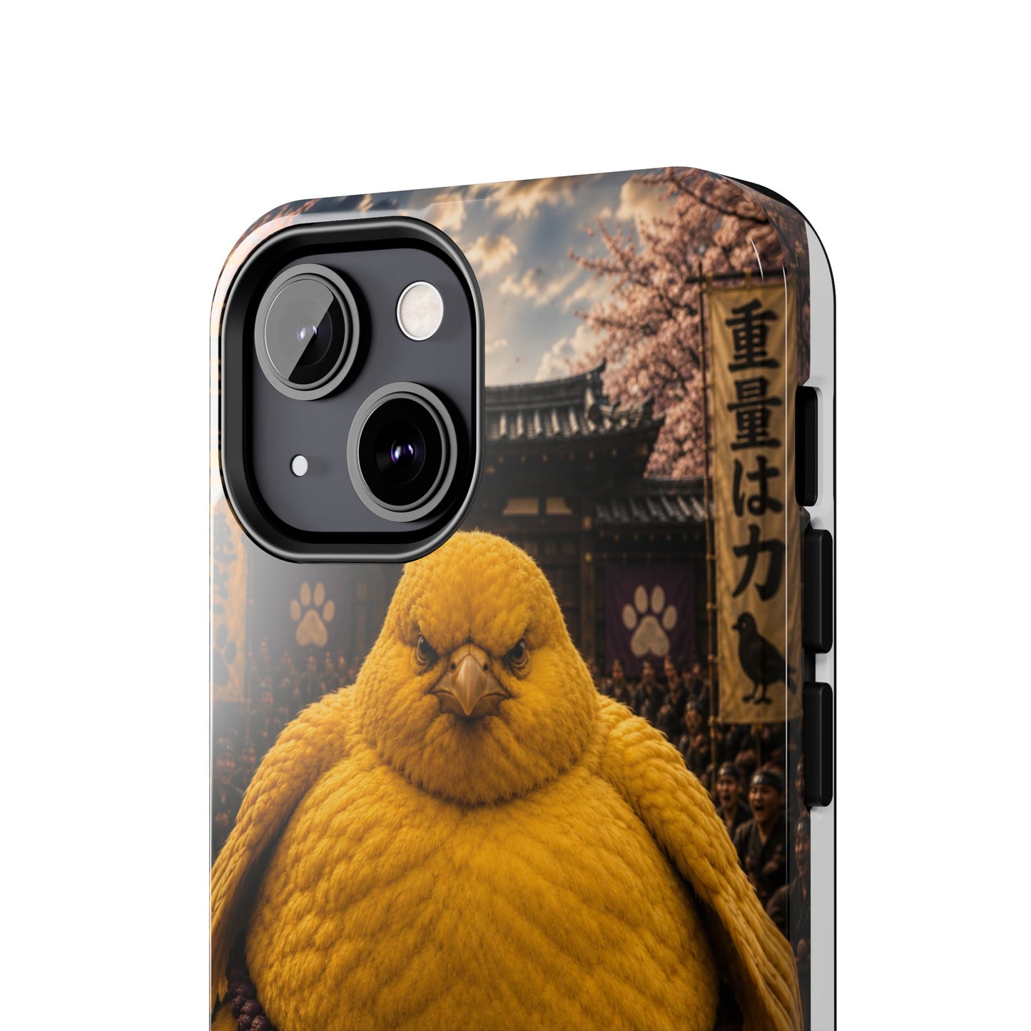Big Bird Tough Phone Case - 500 Pounds Chubby Bird Protective Cover