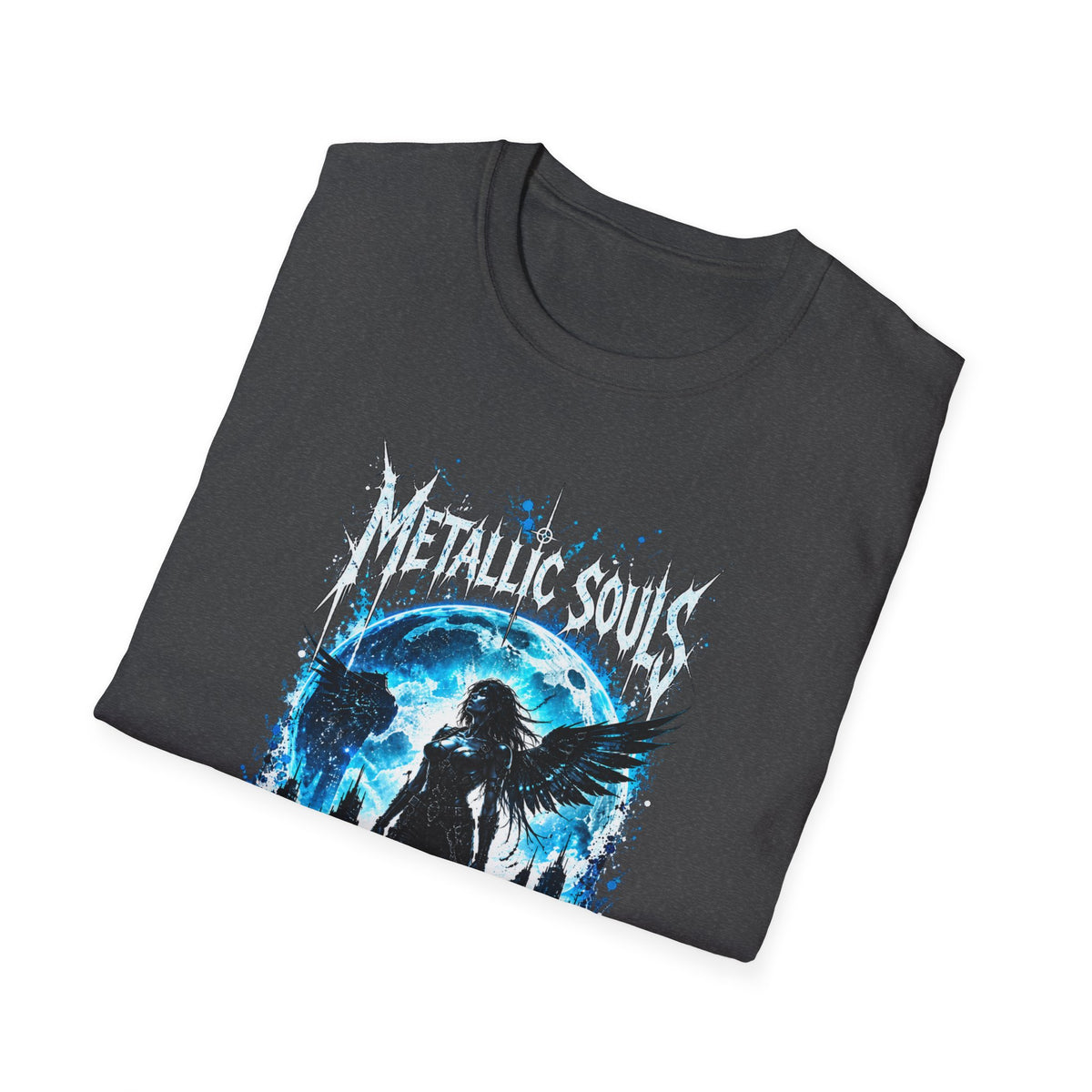 Mystical Blue Raven Forest T-Shirt