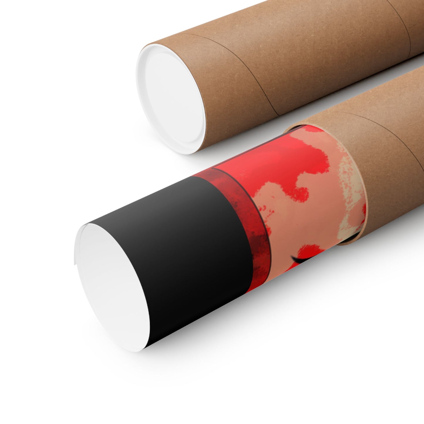 Samurai Wrath Poster — 'Wrath of the Ronin' Matte Vertical Art Print