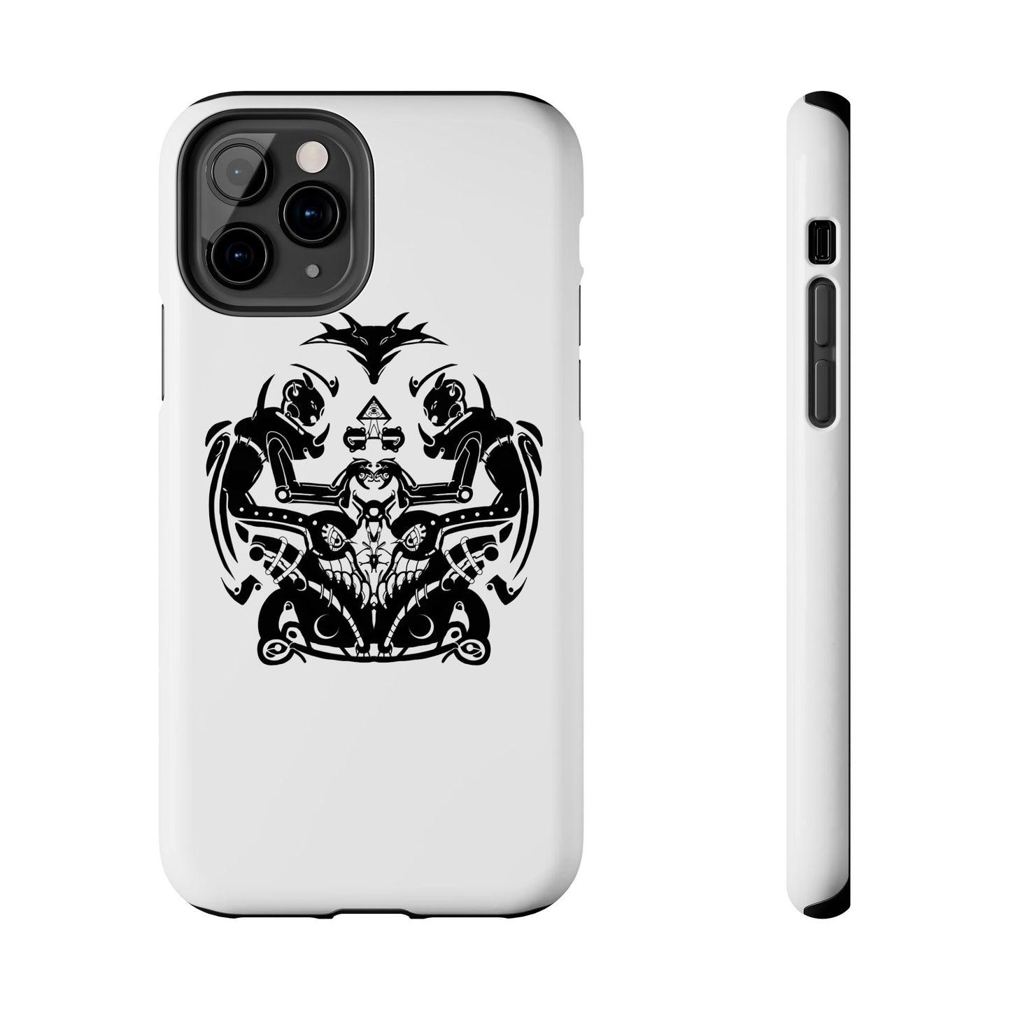 Viking Knotwork Tough Phone Case — Norse Warrior Tribal Design