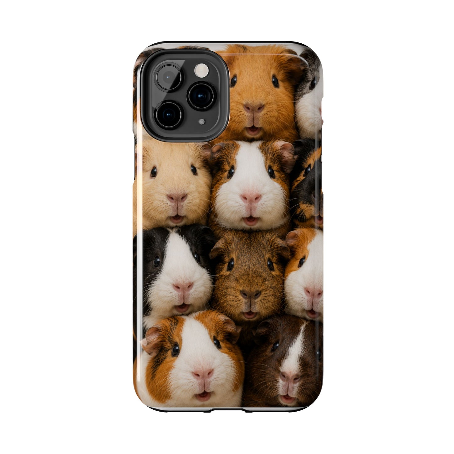 Guinea Pig Collage Tough Phone Case — Cute Small Pet Protective Phone Cover