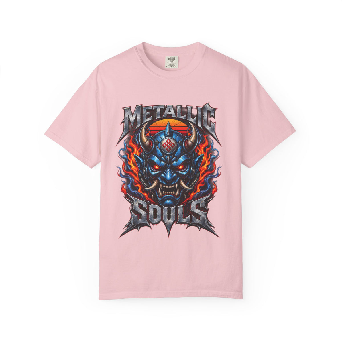 Metallic Souls Demon Skull T-Shirt
