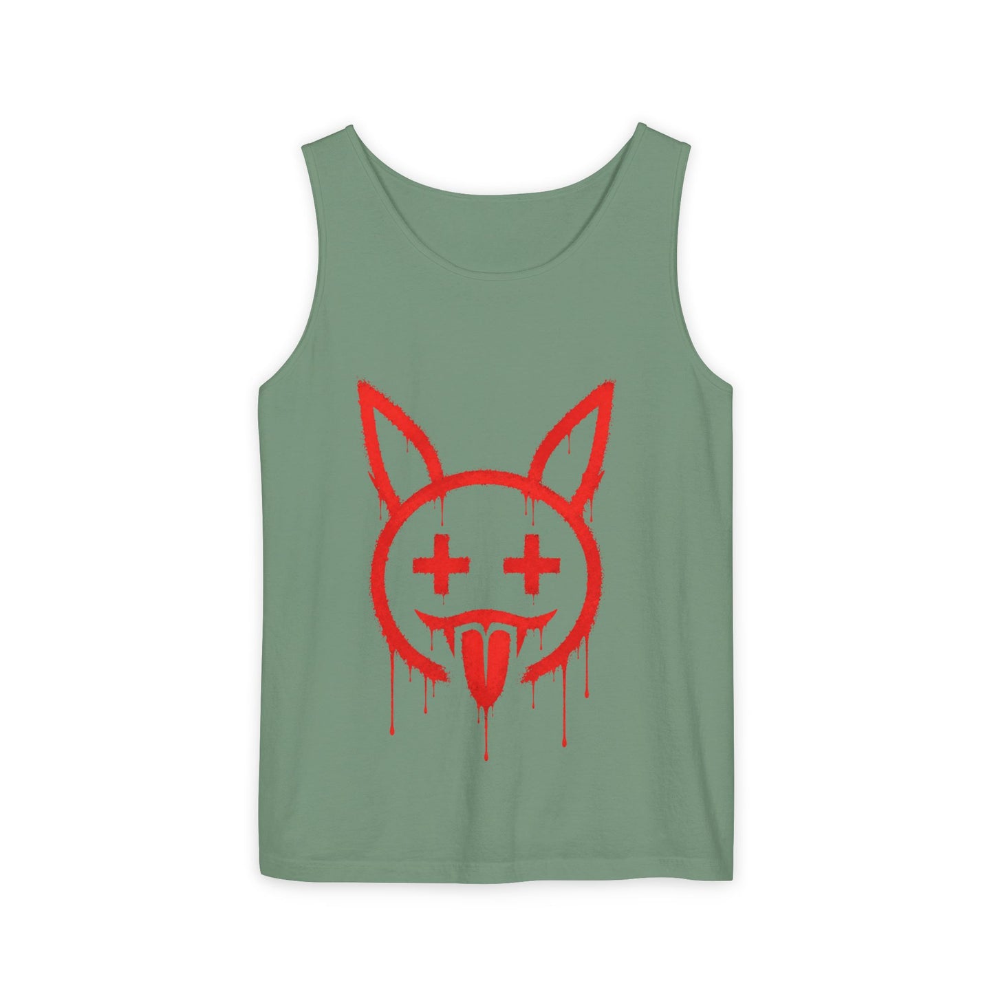 Metallic Souls Graffiti Bunny Streetwear Graphic T-Shirt
