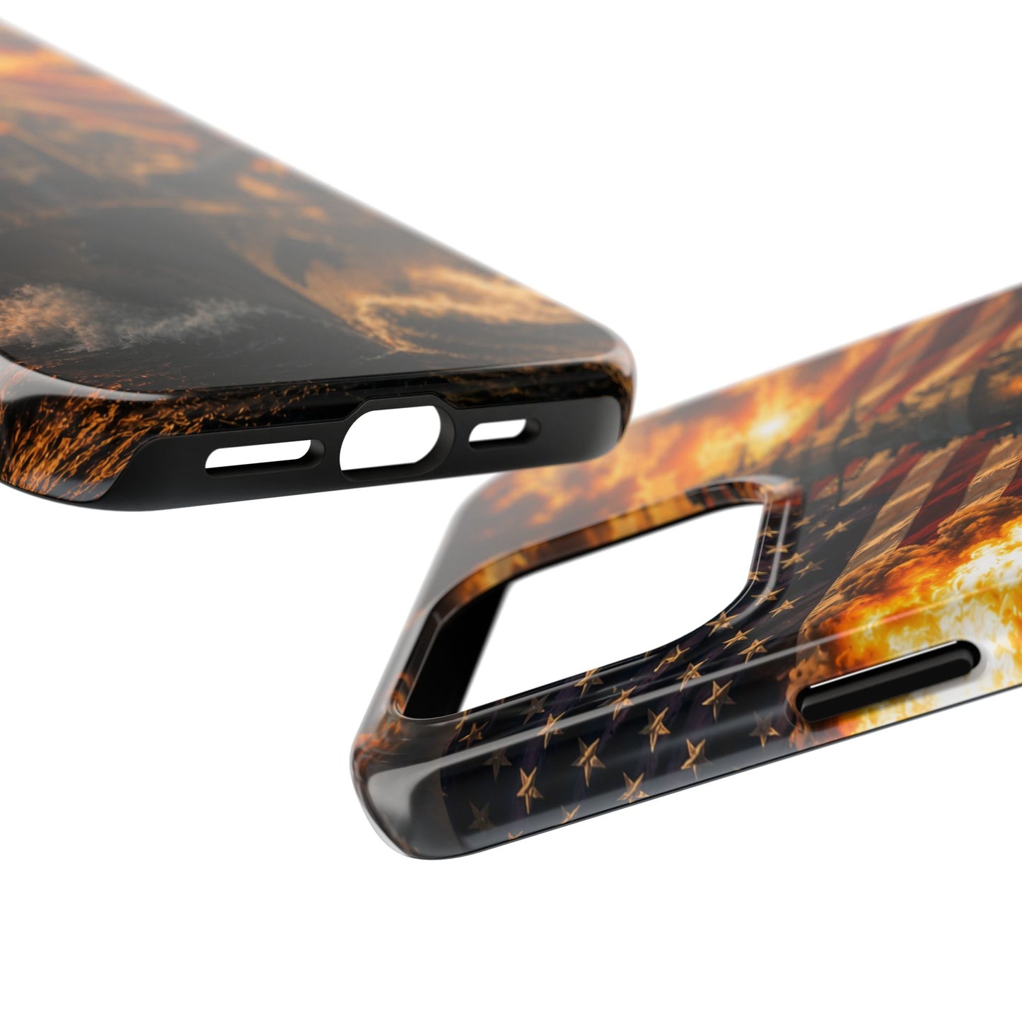 Battleship Flag Phone Case – Tough Patriotic Military iPhone Cover