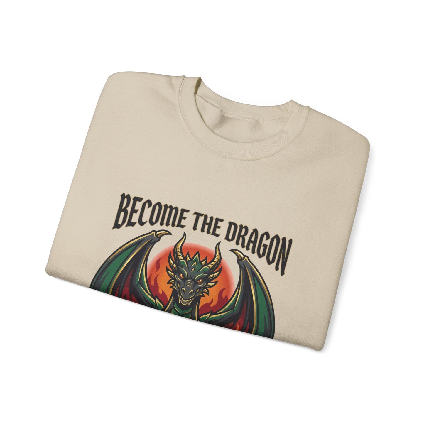 Become the Dragon Sweatshirt | dragon, fantasy art, tattoo style