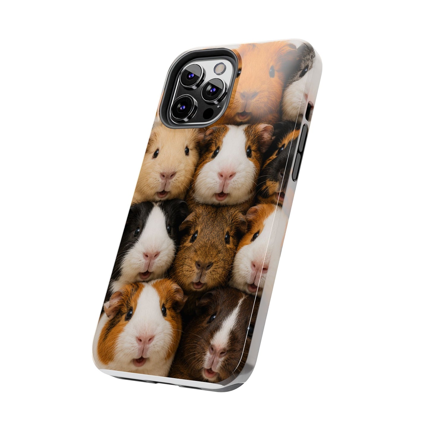 Guinea Pig Collage Tough Phone Case — Cute Small Pet Protective Phone Cover