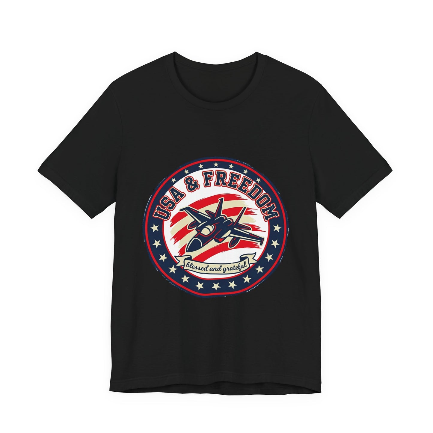 USA & Freedom T-Shirt | faith-based patriotic, vintage Americana