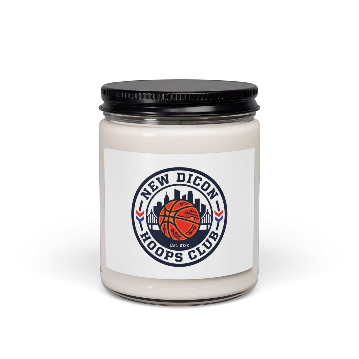 City Hoops Club Soy Candle, varsity basketball, collegiate streetwear