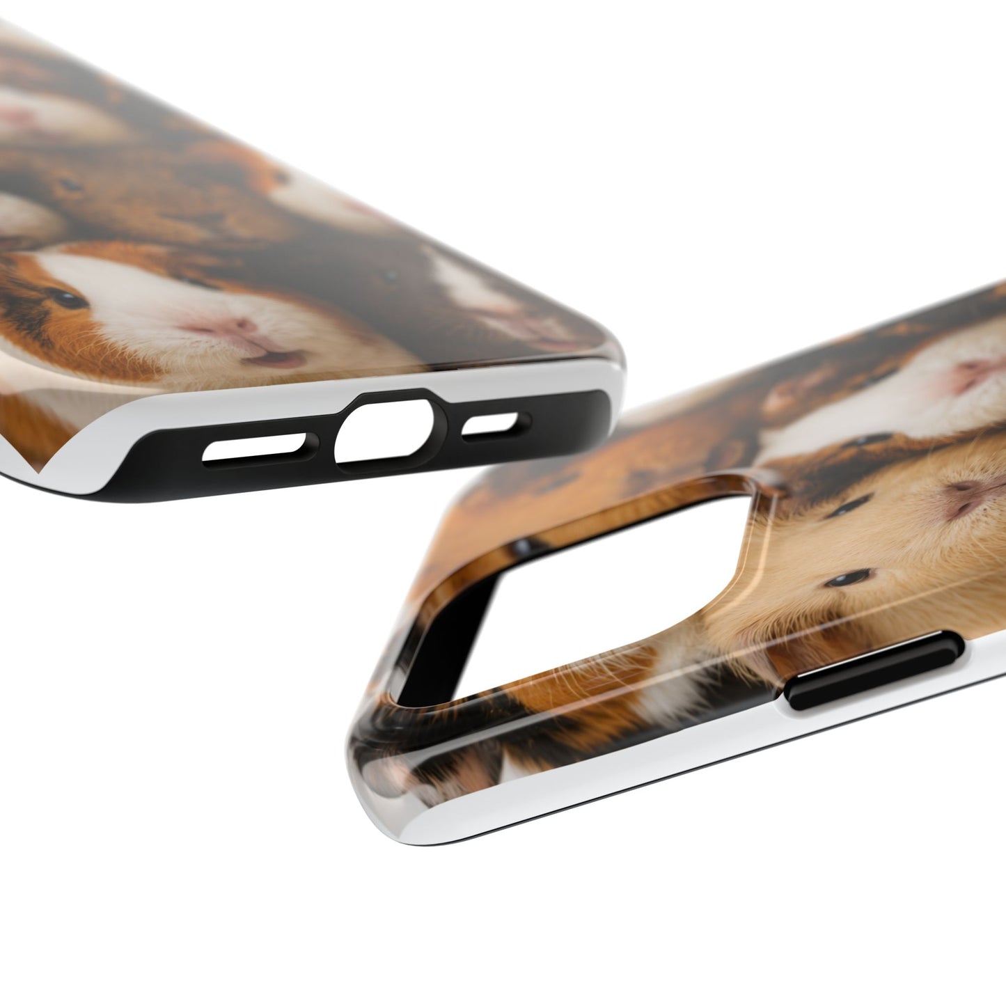 Guinea Pig Collage Tough Phone Case — Cute Small Pet Protective Phone Cover