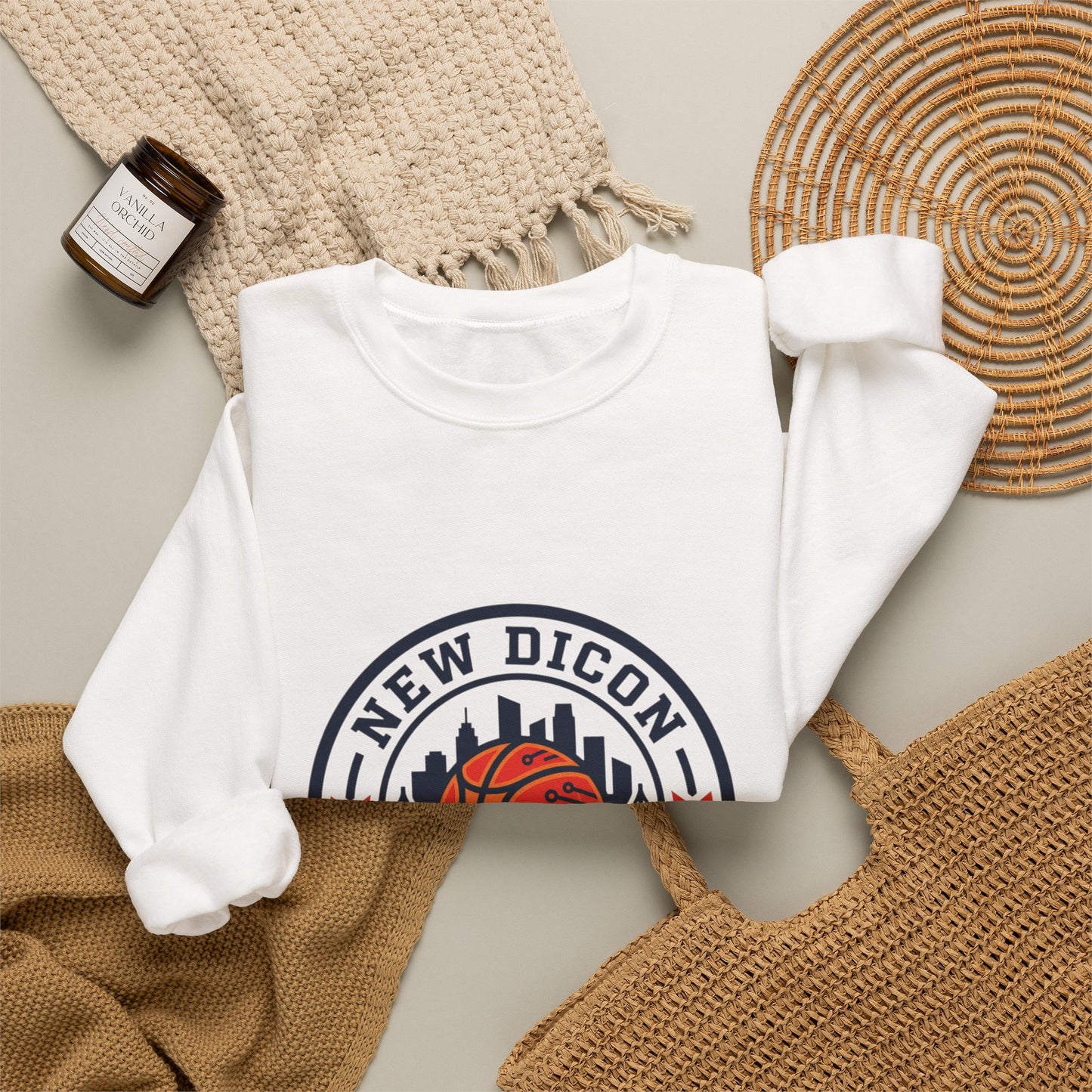 City Basketball Varsity Hoops Club Sweatshirt | collegiate, streetwear