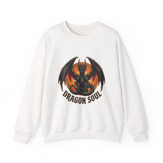 Dragon Soul Crewneck Sweatshirt | dragon, fantasy art, tattoo style