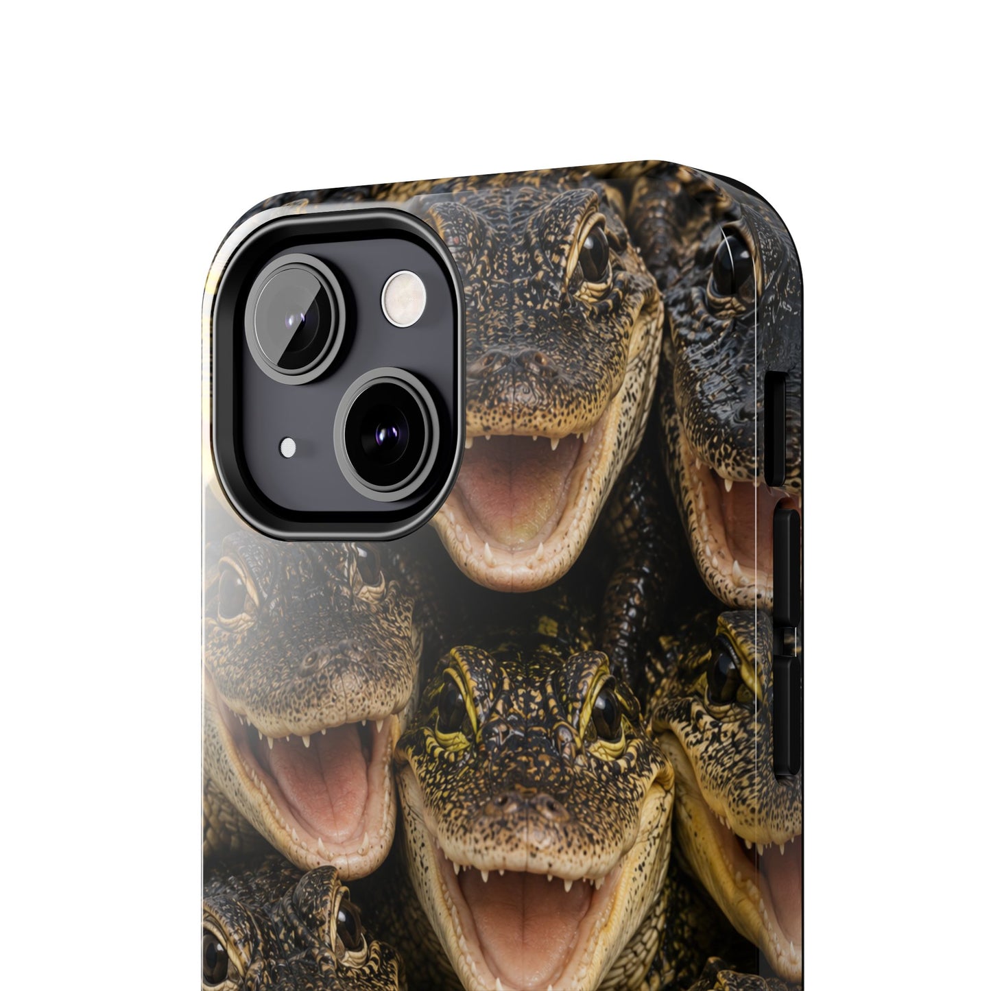 Alligator Smile Tough Phone Case — Funny Gator Print Protective Phone Cover