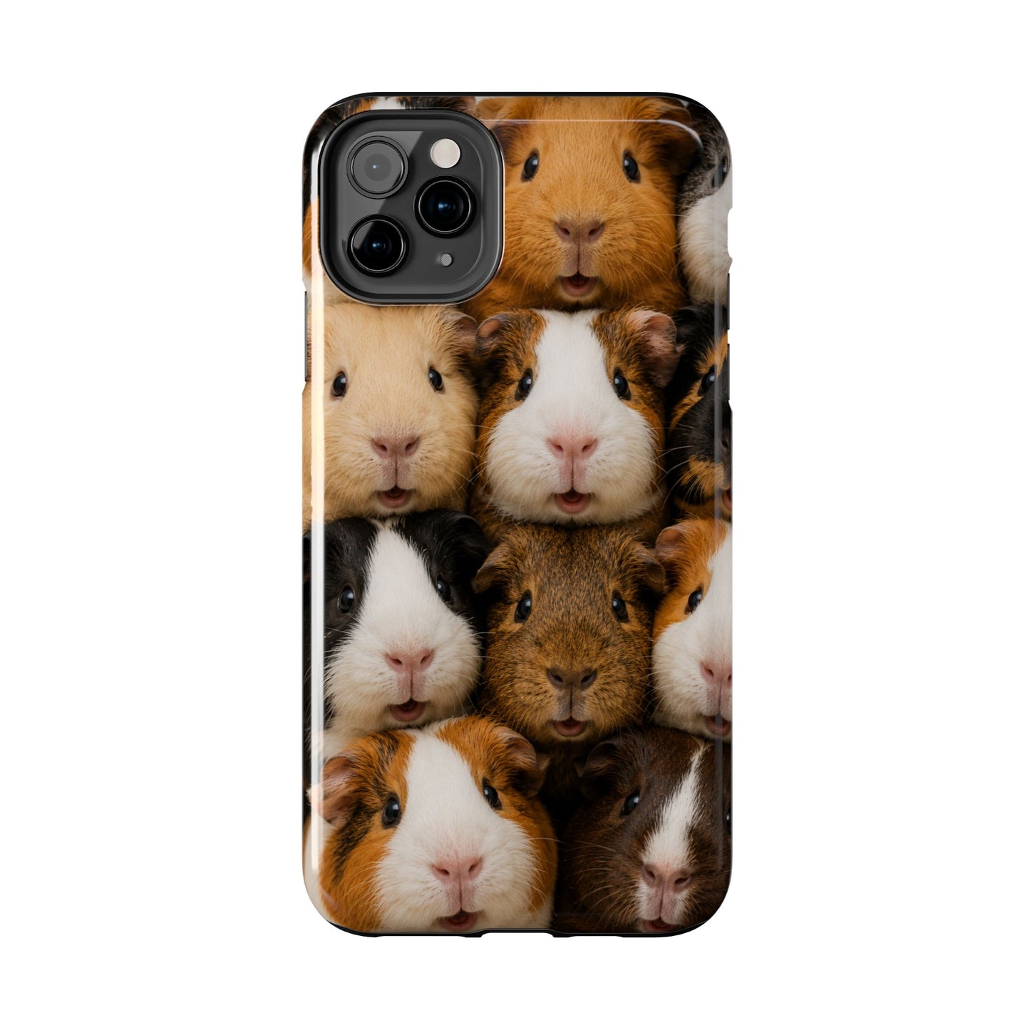 Guinea Pig Collage Tough Phone Case — Cute Small Pet Protective Phone Cover