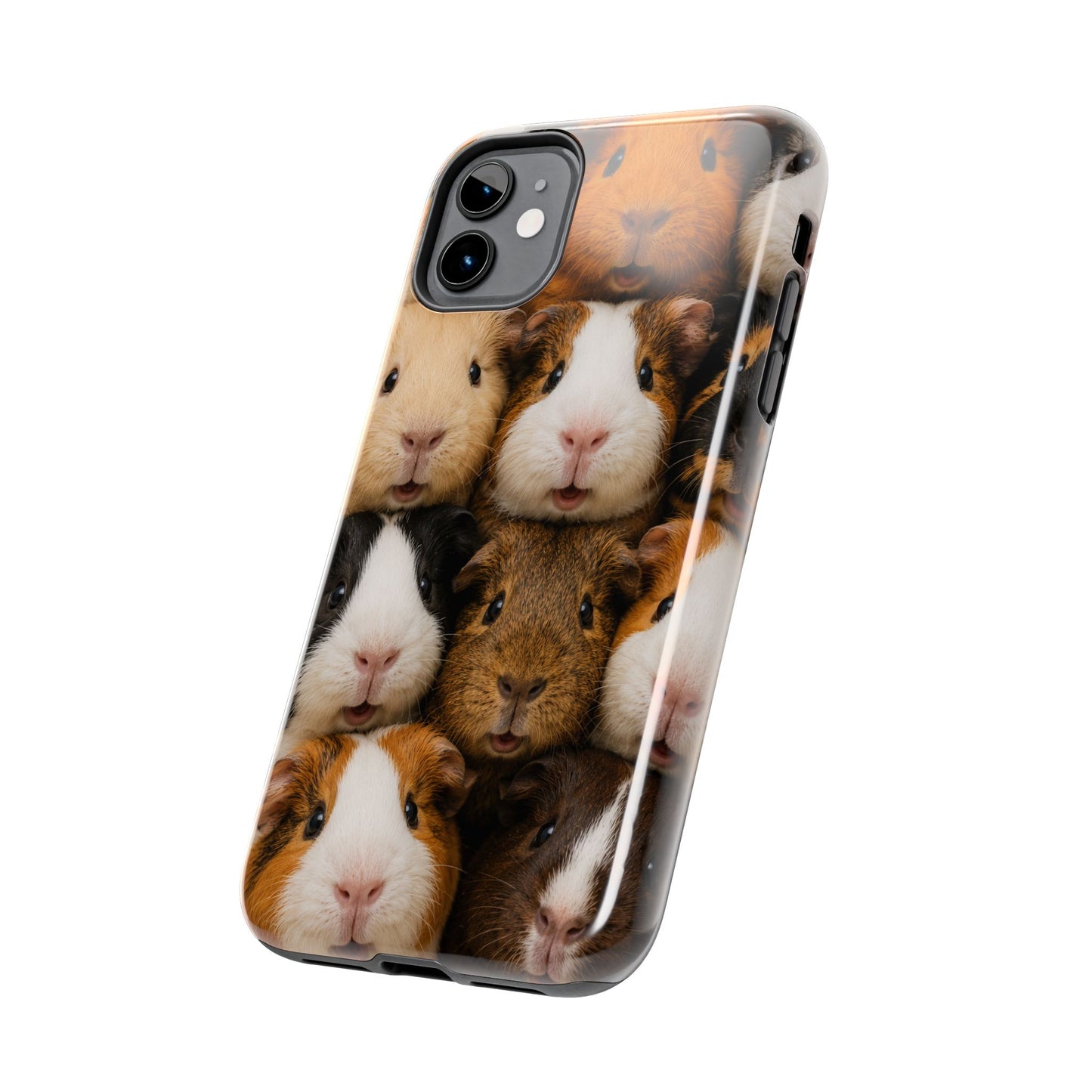 Guinea Pig Collage Tough Phone Case — Cute Small Pet Protective Phone Cover