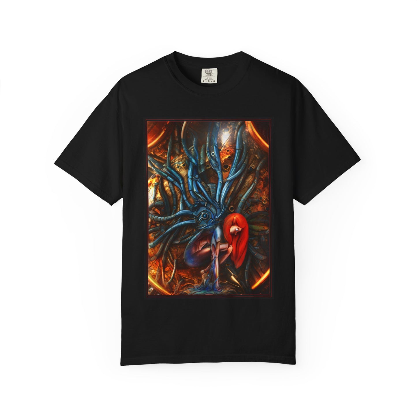 Horror Octopus Art T-Shirt — Surreal Cthulhu-Inspired Graphic Tee