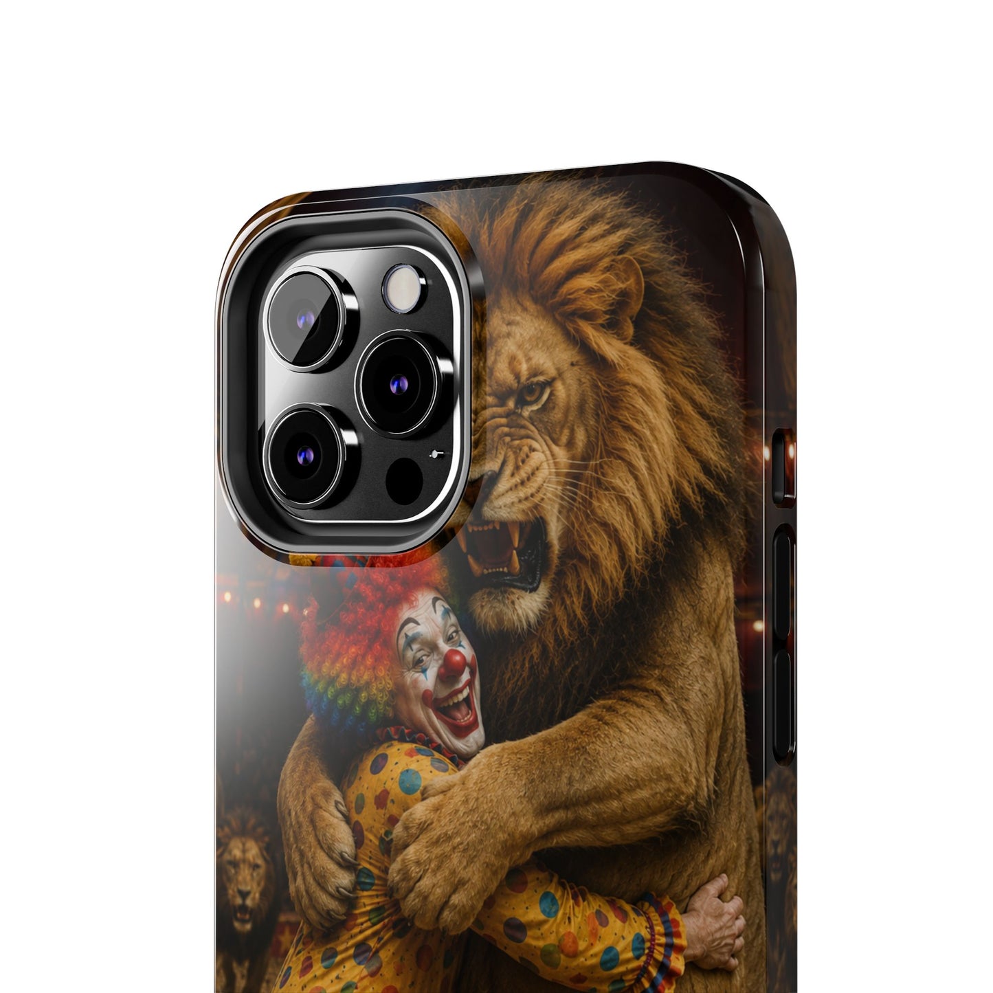 Phone Case — Lion Embrace Clown Tough Protective Case