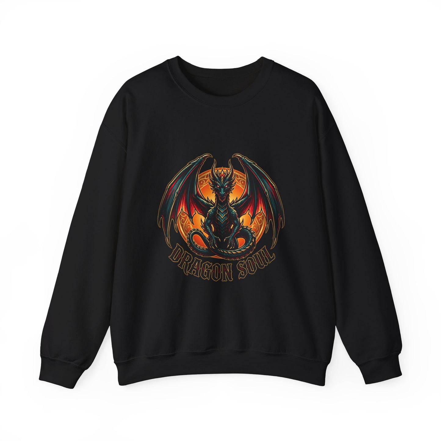 Dragon Soul Crewneck Sweatshirt | dragon, fantasy art, tattoo style