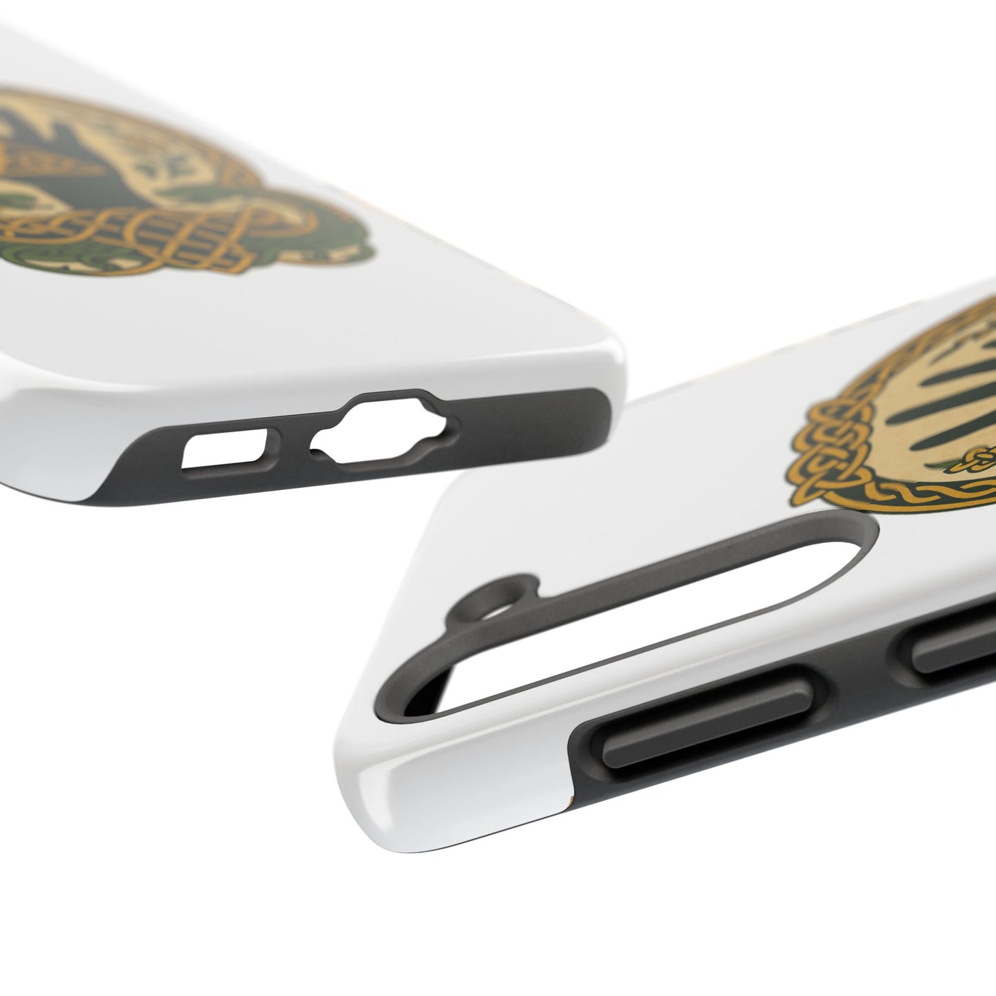 Celtic Eye of Providence Tough Phone Case — Protective Mythic Hand Design
