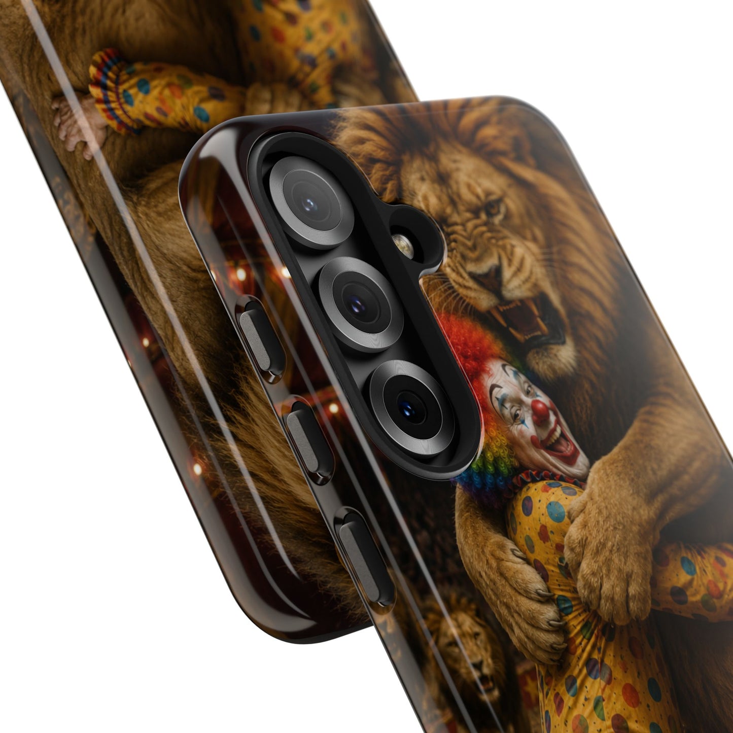 Phone Case — Lion Embrace Clown Tough Protective Case