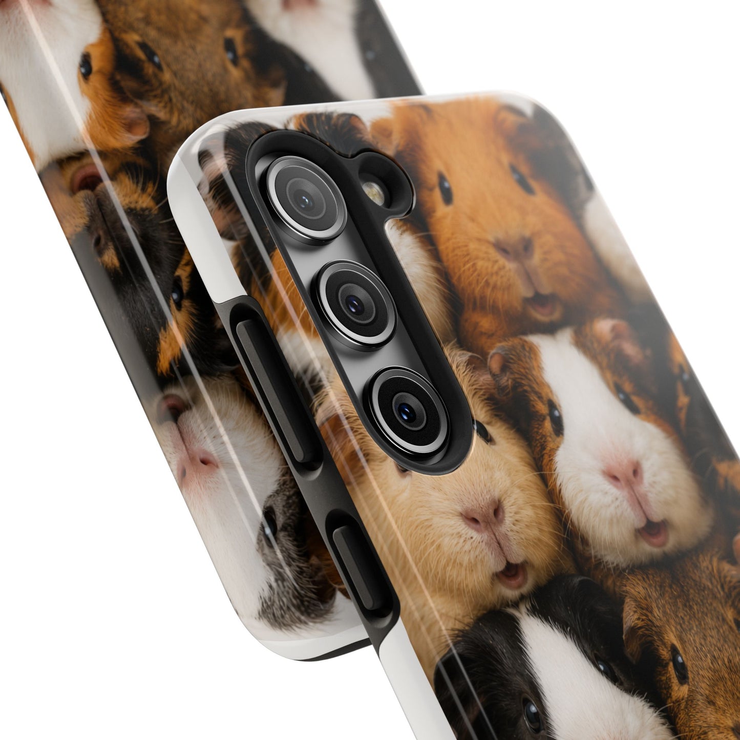 Guinea Pig Collage Tough Phone Case — Cute Small Pet Protective Phone Cover