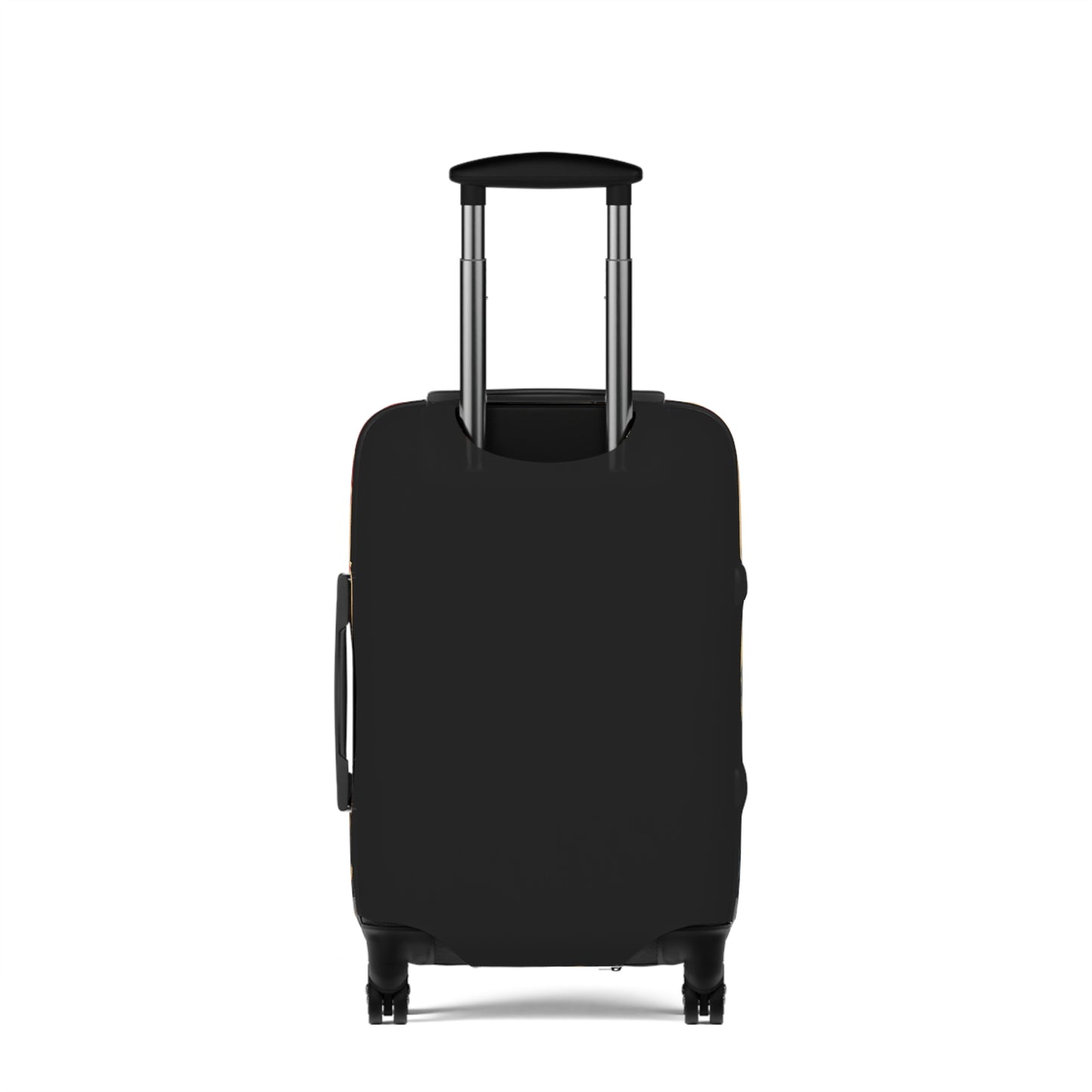 Hokusai Wave Luggage Cover — Vintage Mt. Fuji Travel Protector