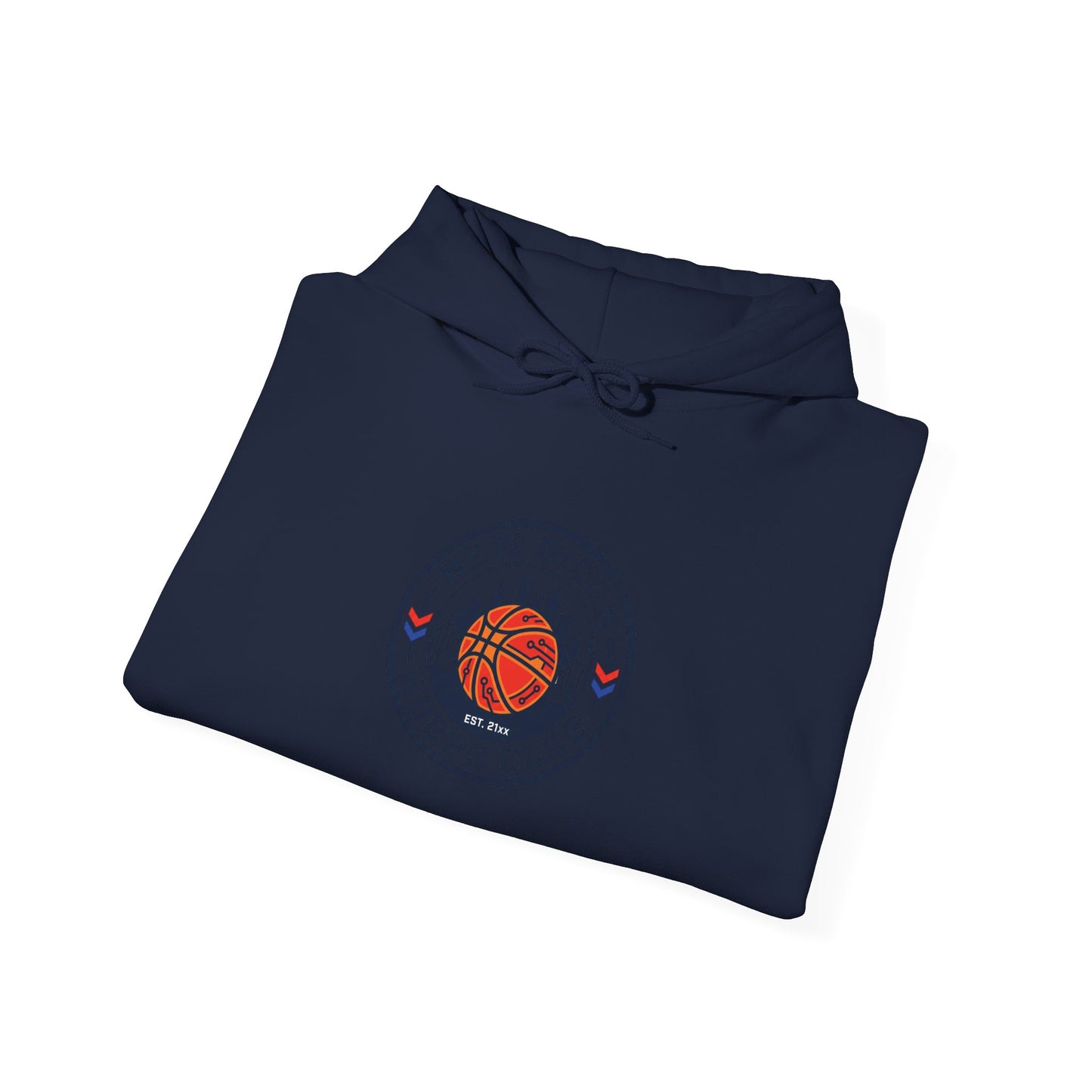 City Basketball Club Hoodie | varsity collegiate, retro block letters