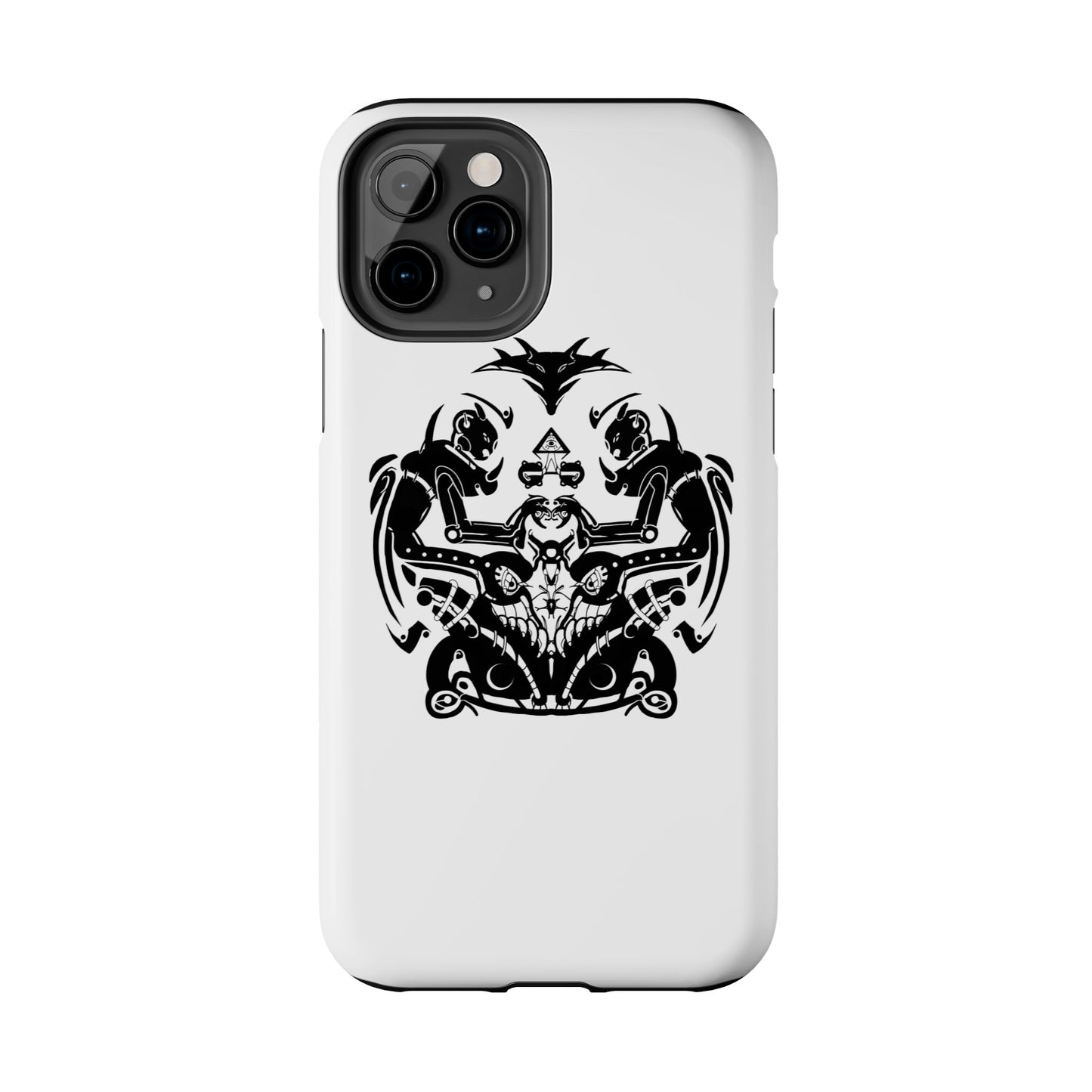 Viking Knotwork Tough Phone Case — Norse Warrior Tribal Design