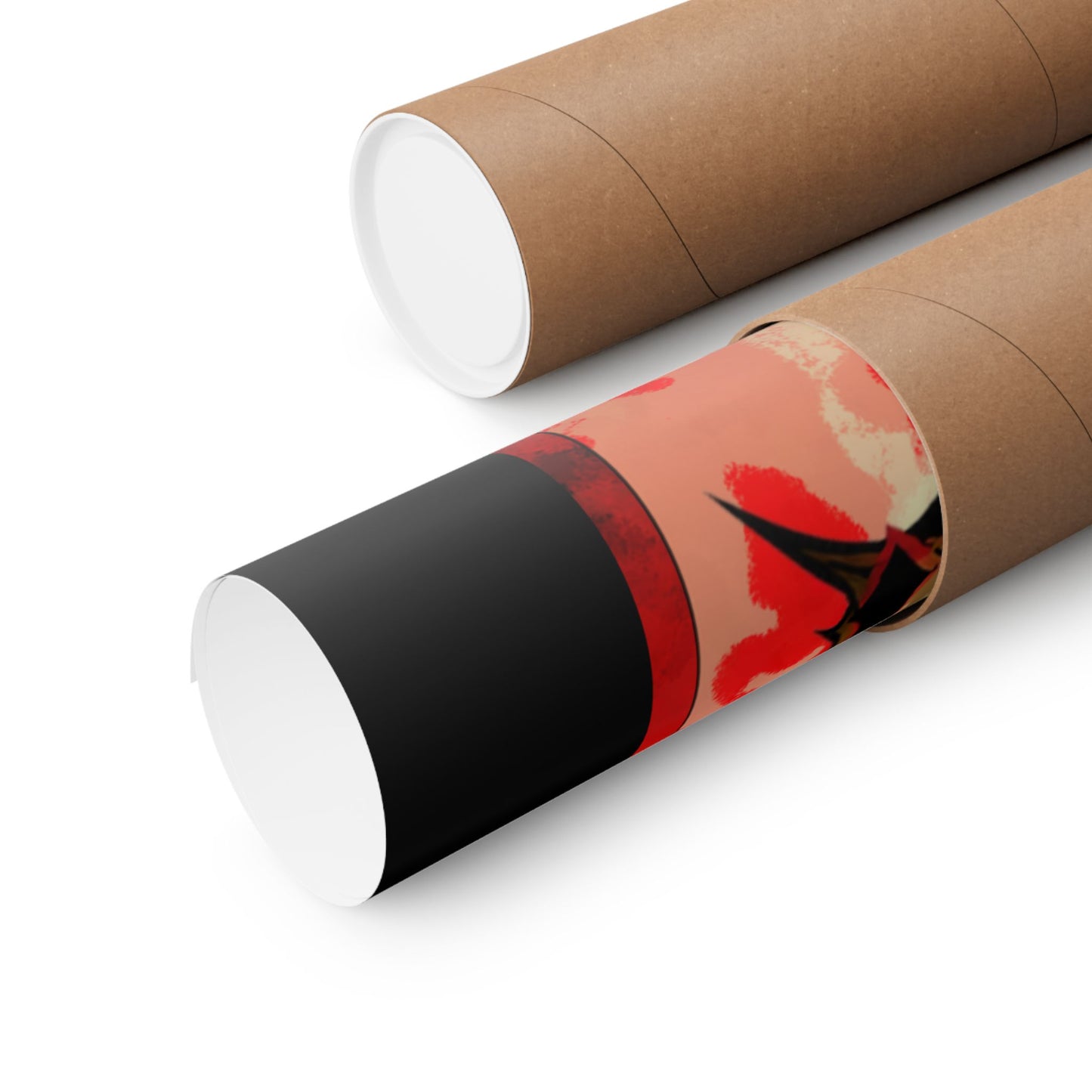 Samurai Wrath Poster — 'Wrath of the Ronin' Matte Vertical Art Print