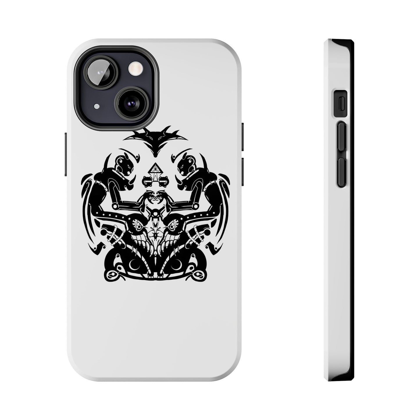 Viking Knotwork Tough Phone Case — Norse Warrior Tribal Design