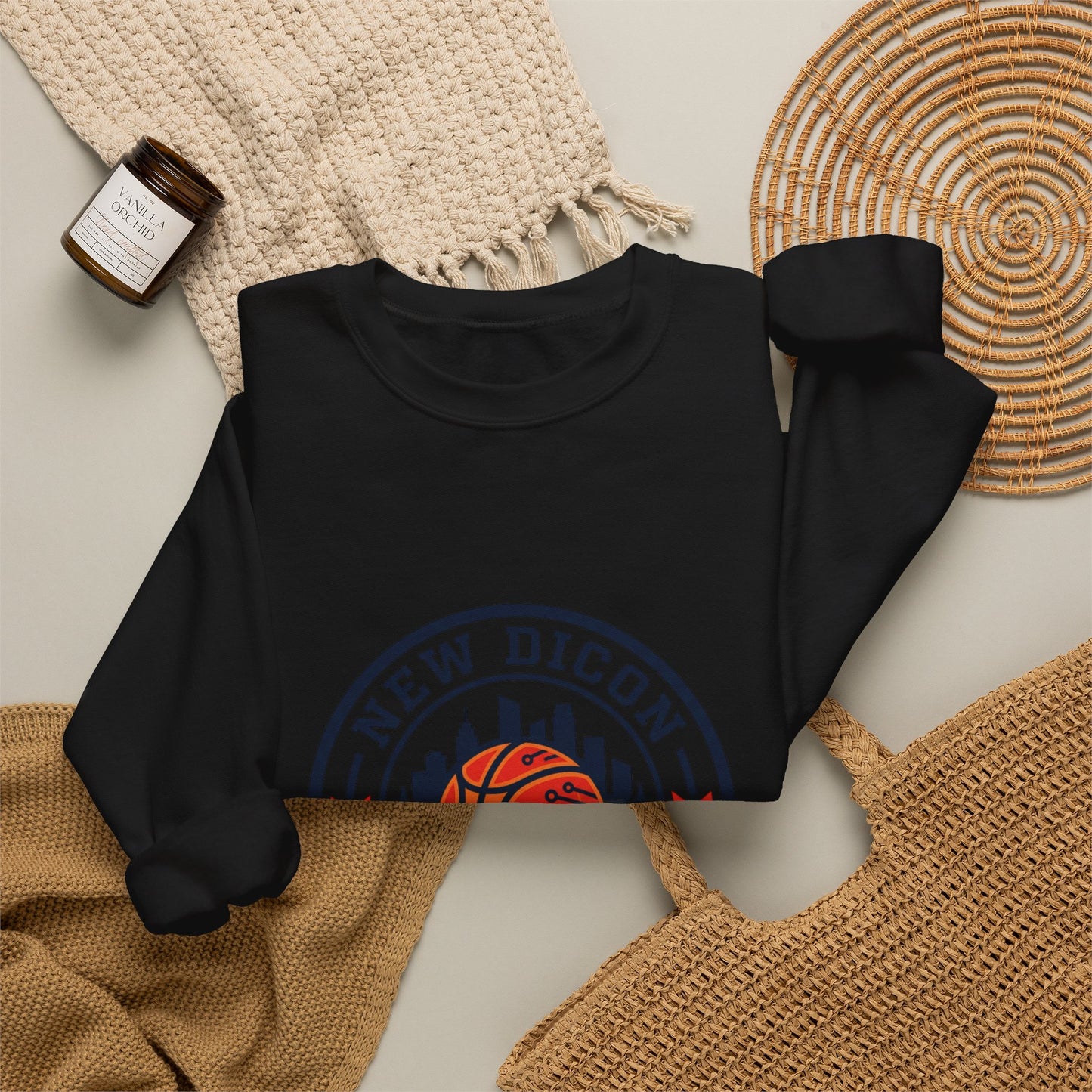 City Basketball Varsity Hoops Club Sweatshirt | collegiate, streetwear