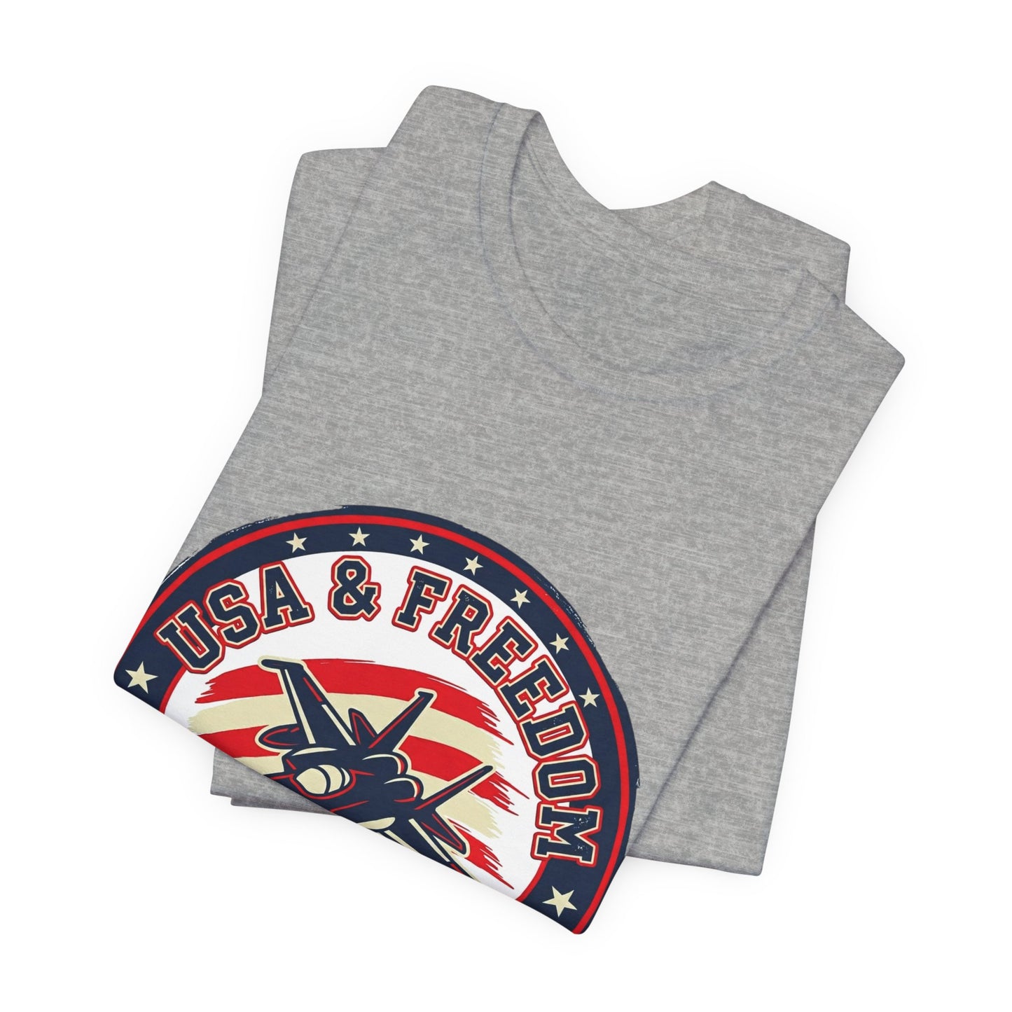 USA & Freedom T-Shirt | faith-based patriotic, vintage Americana