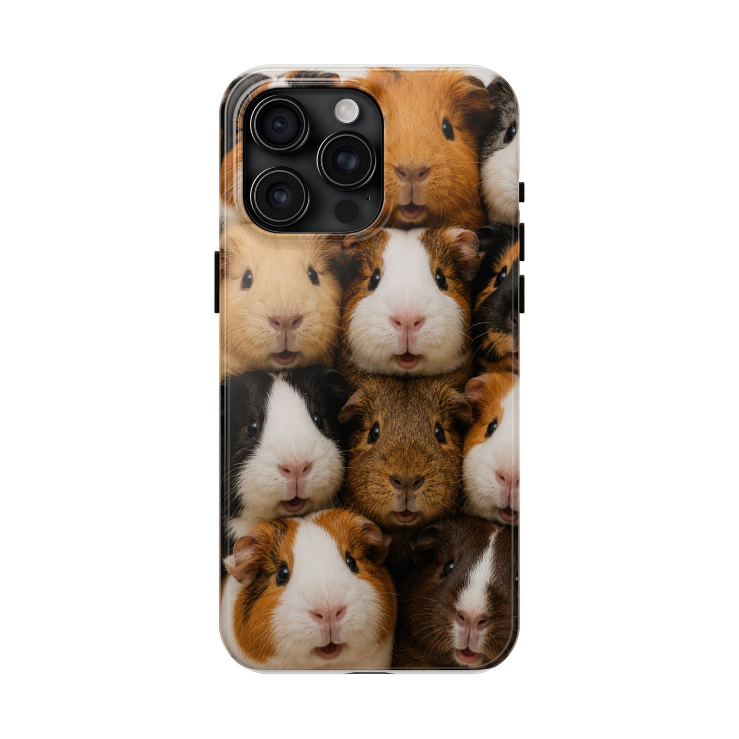 Guinea Pig Collage Tough Phone Case — Cute Small Pet Protective Phone Cover