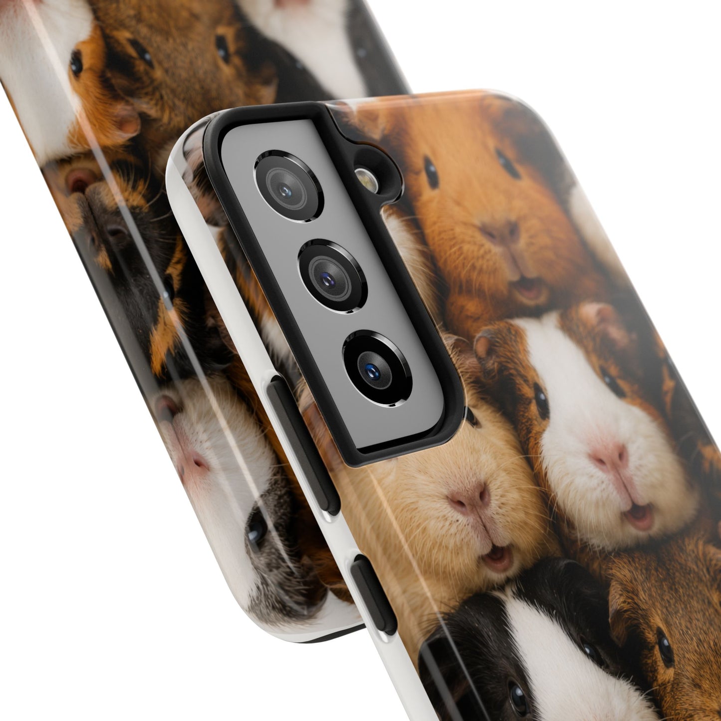 Guinea Pig Collage Tough Phone Case — Cute Small Pet Protective Phone Cover
