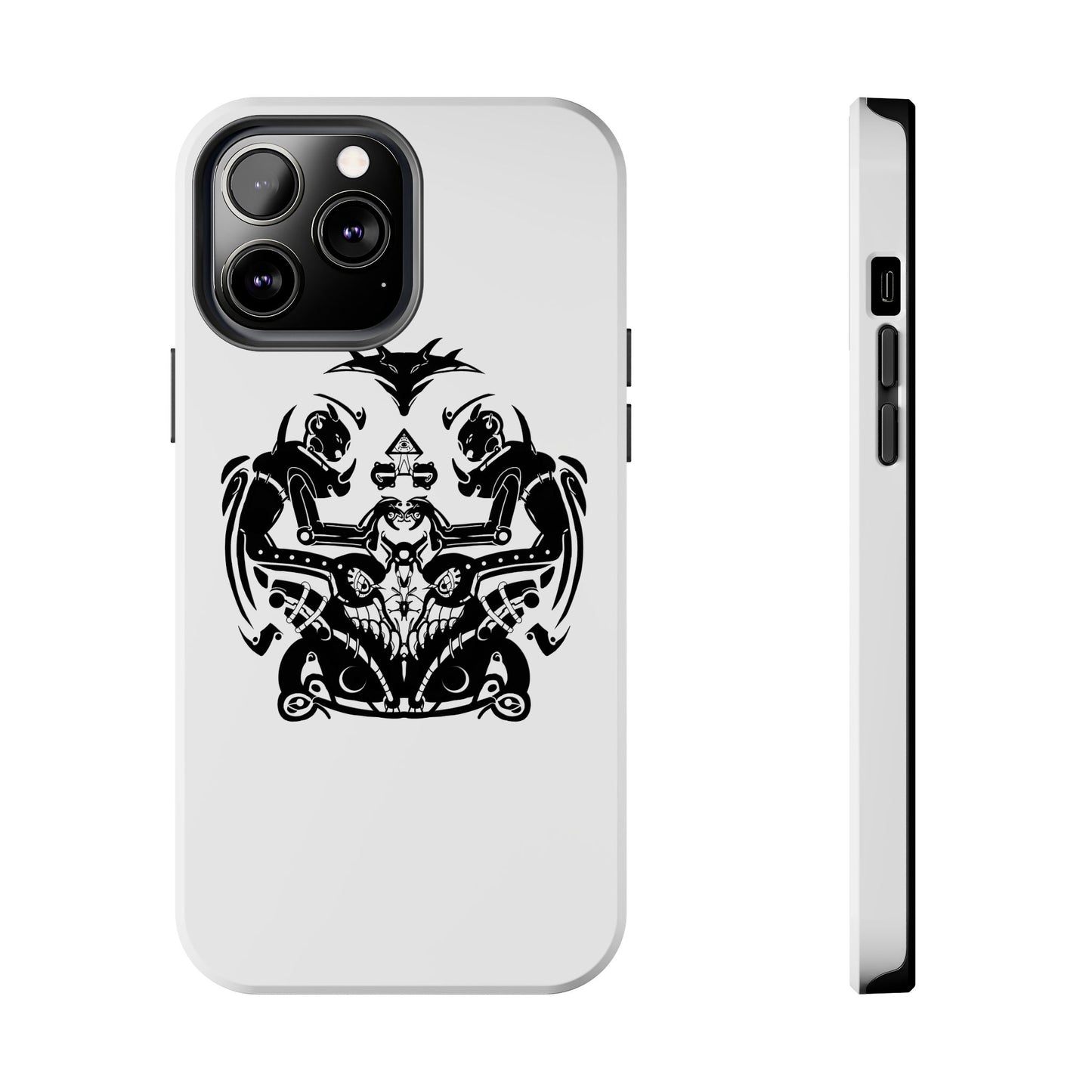 Viking Knotwork Tough Phone Case — Norse Warrior Tribal Design