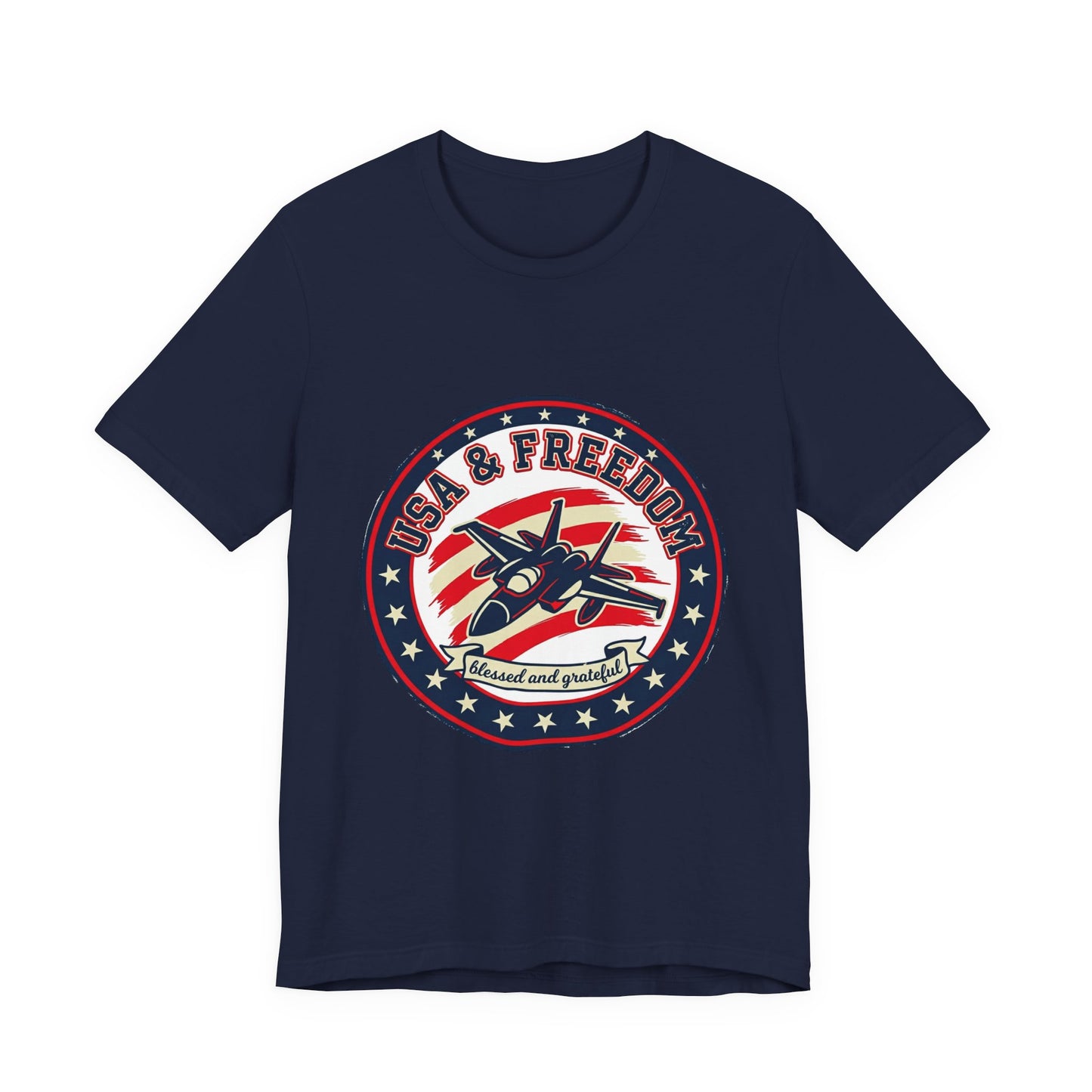 USA & Freedom T-Shirt | faith-based patriotic, vintage Americana
