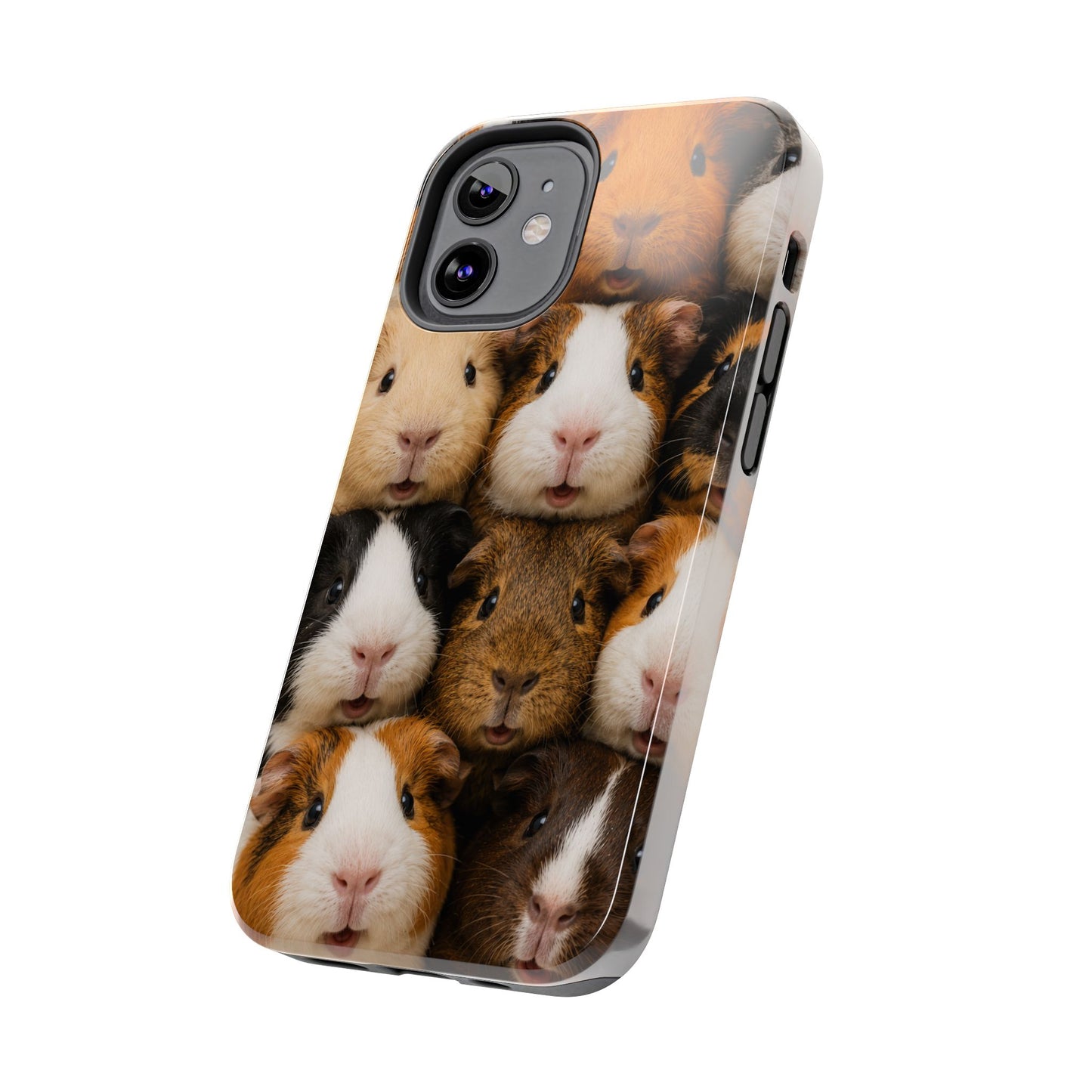 Guinea Pig Collage Tough Phone Case — Cute Small Pet Protective Phone Cover