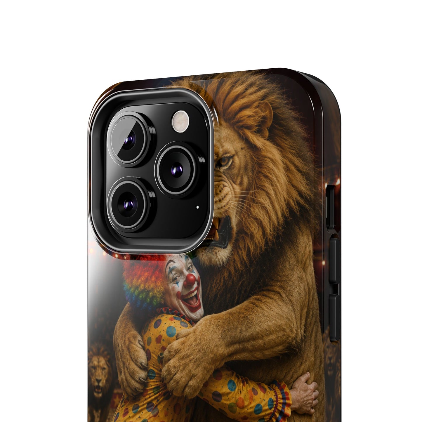 Phone Case — Lion Embrace Clown Tough Protective Case