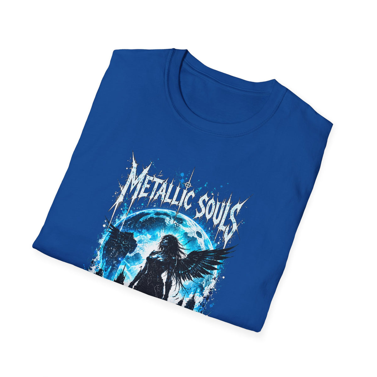 Mystical Blue Raven Forest T-Shirt